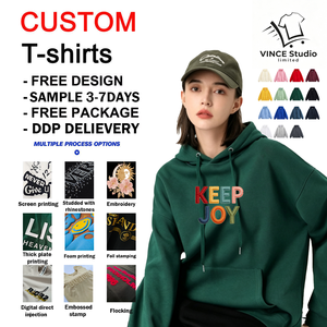 เสื้อฮู้ดผ้าคอตตอนเนื้อนุ่ม ทนทาน แบบคลาสสิก พรีเมียม ผ้าเรียบ น้ำหนักมาก สวมใส่สบาย - Product Image 3