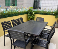 Ensemble de barbecue multifonctionnel et résistant à la chaleur en fonte d'aluminium pour l'extérieur, double cuisson électrique/charbon de bois, idéal pour les restaurants et les jardins