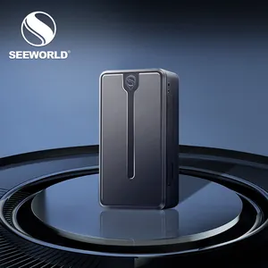 Seewworld Pelacak Mobil Portabel Mini, Alat Pelacak Gps Pribadi Magnetik