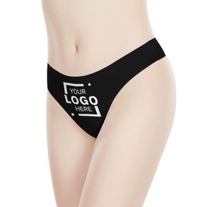 Suministro de fábrica, Tanga para mujer, estampado a pedido, ropa interior elástica duradera, transpirable y cómoda para mujer, uso diario en todas las estaciones - Product Image 5
