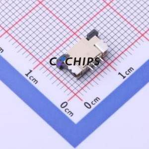 FC10-S04DCT-00 FFC/FPC Connector SMD,P=1mm,Horizontal Mount Connector Drawer Type Bottom Contact 4P 1mm - Product Image 2