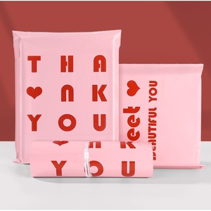 Minfly biểu tượng tùy chỉnh in ấn màu hồng thể hiện Túi tự dính Poly bưu phẩm vận chuyển chuyển phát nhanh túi cho quần áo vớ tùy chỉnh túi OPP - Product Image 4