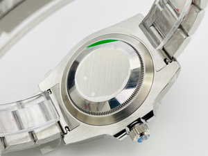 Montre mécanique pour homme de qualité supérieure, finition bleu glacé luminescente, surface miroir saphir, découpe de précision par jet d'eau - Product Image 4