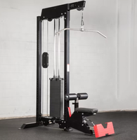 Équipement de musculation professionnel en acier multifonctionnel : Crossover à câbles, Lat Pulldown, Rameur vertical, Rack de fitness