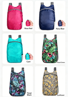 Tas Ransel Penyimpanan Kustomisasi Lembut & Portabel Cocok untuk Aktivitas Luar Ruangan Dapat Dilipat Dapat Digunakan Kembali Tas Belanja Kasual Kustom