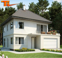 Maison préconditionnée de luxe en acier, design moderne, idéale pour une maison légère