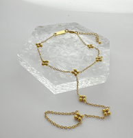 Inspire Bijoux en acier inoxydable Prix de gros Bijoux étanches Chaîne à main au henné Bijoux à la mode Cadeau pour les femmes