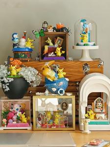 ฟันิซึม โปเกมอน พิคาชู และเพื่อนๆ กล่องสุ่ม ของสะสม ตุ๊กตาเซอร์ไพรส์ ของตกแต่ง ของเล่นแอคชั่นฟิกเกอร์ กล่องปริศนา - Product Image 1