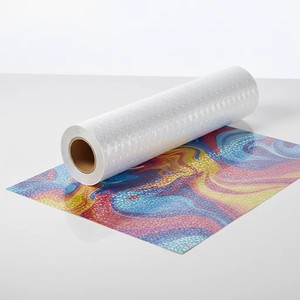 ฟิล์มเคลือบเย็นกันน้ำแบบด้านผสมกลิตเตอร์จุดระเบิดจากจีนขายส่ง - Product Image 1