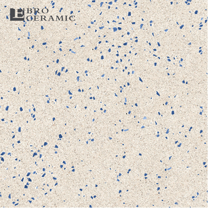 Carrelage de sol en terrazzo intérieur mat avec paillettes 600x600mm, carreaux de terrazzo en porcelaine de bonne qualité - Product Image 4