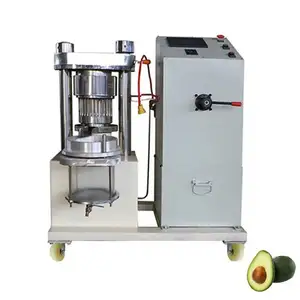 Máquina eléctrica automática de prensa de aceite frío de aguacate y sésamo de girasol hidráulico