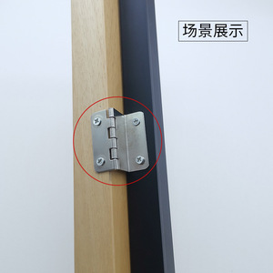 Furniture Hinge Iron Surface Mount Durable Industrial Style <b>Cabinet</b> Door Hardware - Product Image 4