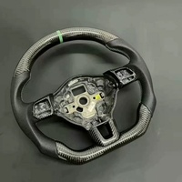Pour VW 6ème génération GTI Golf 6 Scirocco modifié cuir Nappa volant en Fiber de carbone volant de voiture Volkswagen