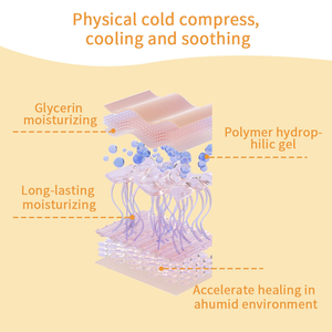 Hot Selling Disposable Hydrogel Breast Cooling <b>Pad</b> <b>Nursing</b> Nipple Shield for Relieving Soreness and Pain During Breastfeeding - Product Image 4