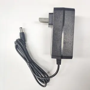 Adaptador de tomada de viagem universal, adaptador dc de 15v 3a para lâmpada led