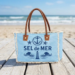 Bolso Tote Grande y Resistente de Lona y Cuero para Mujer, Bolso de Hombro Clásico para Portátil, Trabajo, Universidad, Compras y Uso Diario - Product Image 2