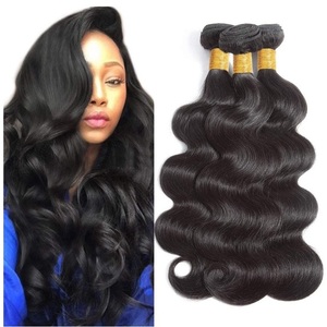 Extensions de cheveux brésiliens vierges de vison naturel de haute qualité, mèches de cheveux humains vierges vietnamiens lisses 12A, fournisseurs de cheveux indiens bruts - Product Image 1