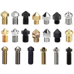 <span class=keywords><strong>Boquilla</strong></span> bimetálica chapada en cobre de latón de acero endurecido V6 MK8 <span class=keywords><strong>MK10</strong></span> SE6 K1 TZ Boquillas de impresora 3D de alta velocidad - Product Image 2