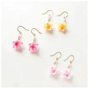 Flower Design Swinging Tulip Accessories Women Jewelry Fashion Jewelry Earrings