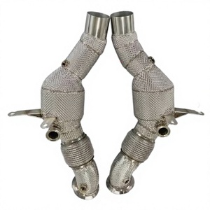 Tuyau d'échappement haute performance en acier inoxydable 304 pour Ferrari F8, résistant à la chaleur, de qualité supérieure - Product Image 2