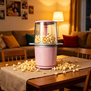 <span class=keywords><strong>Machine</strong></span> à Popcorn Électrique : Prête en 3-5 Minutes, Facile à Nettoyer, <span class=keywords><strong>Sans</strong></span> Préparation à l'Huile - Product Image 5