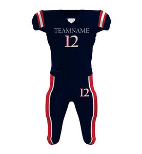 Maillot de football américain personnalisé grande taille vêtements de sport respirants avec dernière conception et impression par sublimation maillot de collège - Product Image 2