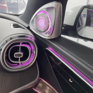 Kit d'accessoires pour éclairage d'ambiance LED intérieur de voiture pour Mercedes-Benz Classe C (W206) 2022-2025, ensemble de 6 bandes - Product Image 3