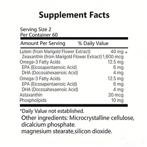 יצרני OEM מוכרים ישירות מוצרים בהתאמה אישית, מוצרים פופולריים, כמוסות רכות של לוטאין, תוספי תזונה, מותג פרטי - Product Image 6