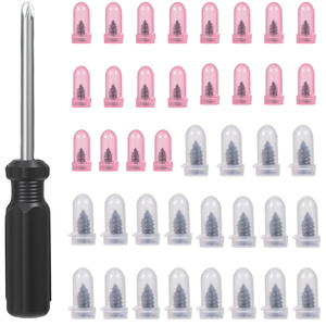 <span class=keywords><strong>Kit</strong></span> de réparation de pneus premium avec clous en caoutchouc, bouchons de pneus portables à visser, réparation rapide d'urgence en libre-service - Product Image 1