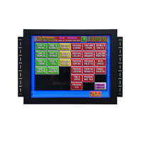 Pantalla táctil USB infrarroja POT-O-Gold de 19 pulgadas, interfaz RS232 para juegos
