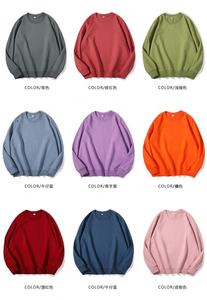 เสื้อสเวตเชิ้ตคอกลม แขนยาว ผ้าฝ้าย 100% คุณภาพเกรด 1 สำหรับทุกเพศ สไตล์เรียบง่าย เหมาะสำหรับฤดูใบไม้ร่วง รับผลิตแบบ ODM - Product Image 5