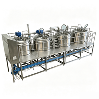 Système de brassage de bière entièrement automatisé 3000L 4V, équipement de brasserie Brewtech à vendre