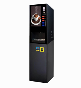 Distributeur automatique de café instantané à pièces 3 chaudes 3 froides Machine à café distributeur automatique de café - Product Image 3