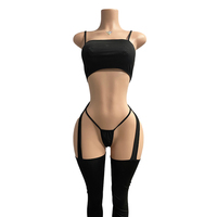ELITES Vente en gros de vêtements de performance sexy personnalisés avec chaînes, tenues de danse exotique