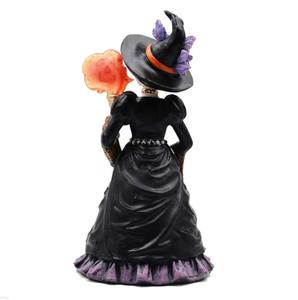 Figurine de Collection féerique, en résine, amulette du jour de <span class=keywords><strong>La</strong></span> mort, calperla, capeline Dia de muerto, Halloween, nouvelle Collection - Product Image 2