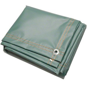 Truck Tarpaulin 750GSM Heavy Duty PVC Flatbed <b>Cargo</b> <b>Cover</b> Waterproof UV Stabilized Scrim Reinforced No MOQ Custom Size Factory - Product Image 2