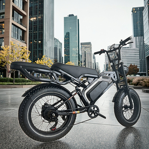 จักรยานไฟฟ้า Road E-Bike City E Dirt ขนาดยาง 20 นิ้ว 7 สปีด รุ่น Cruiser มอเตอร์ 500W แบบมอเตอร์ไซค์ - Product Image 5