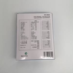 Calculadora Electrónica Kk-800A de 8 Dígitos con Doble Fuente de Alimentación para Uso en Oficina y Finanzas - Product Image 4