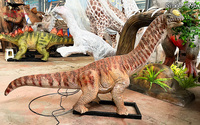 Modelo de Dinosaurio Animatrónico Realista, Robot de Simulación de Dinosaurio de Tamaño Pequeño, Parque Temático de Dinosaurios Personalizado