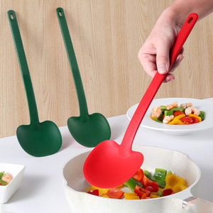 Espátula de silicona de calidad alimentaria, utensilio de cocina antiadherente resistente al calor para revolver en sartenes - Product Image 1