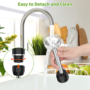 Mélangeur à immersion sans fil 200W Mélangeur à main 3 en 1 Mélangeur à bâton Lame en acier inoxydable avec bécher mélangeur, hachoir, fouet - Product Image 6