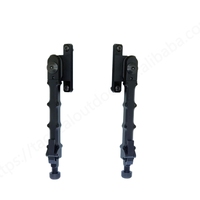 Support de chasse réglable MidTen 7,5-9 pouces compatible avec la connexion M pour lunette de tir télescopique d'extérieur