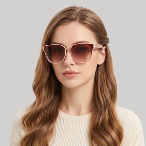 <b>Sunglasses</b> Large Square Frame Black UV400 Women Outdoor Fashion - Product Image 2