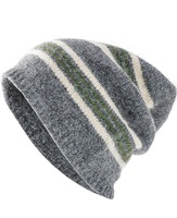 Bonnet en laine mélangée rayé d'hiver, personnalisé, unisexe, en jacquard, style décontracté, tricoté, thermique, pour l'extérieur et les voyages, vente en gros directe usine