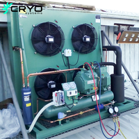 Unité de condensation industrielle de type ouvert avec compresseur scroll et moteur pour un fonctionnement écologique stable et des performances durables