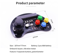 Control de Juego Básico Yahboom, Compatible con Bloques de Construcción y Programación Gráfica, Compatible con BBC Microbit V2