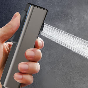 Ensemble <span class=keywords><strong>de</strong></span> douche mural moderne en laiton et acier inoxydable avec robinet mitigeur à bouton <span class=keywords><strong>piano</strong></span>, pommeau <span class=keywords><strong>de</strong></span> douche pluie et jet pulvérisateur - Product Image 4