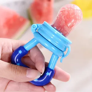 Silicone Fruit Pacifier Manufacturer Custom Wholesale Food Pacifier Teething BPA Free Silicone Fruit Feeder Baby Pacifier