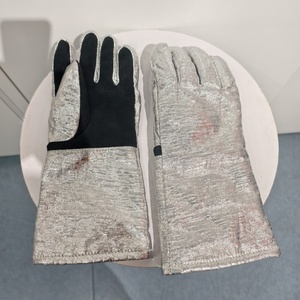 Traje de protección contra incendios aluminizado de tres capas de calor antiradiación de 1000 grados <span class=keywords><strong>para</strong></span> operaciones de emergencia de alta temperatura - Product Image 5