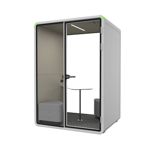 Cabine insonorisée pour 2 personnes, idéale pour les réunions privées et les appels vidéo - Product Image 3
